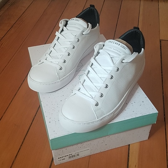 skechers los angeles white
